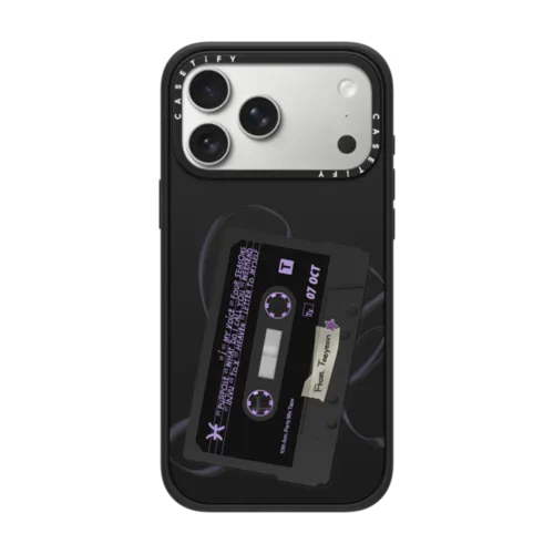 TAEYEON Playlist Case | iPhone 17 Pro Max / Impact Case MagSafe Compatible / Matte Black | Image 1
