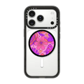 Groovy Floral | Snappy Grip Stand / Snappy Grip Stand MagSafe Compatible / Black | Image 1