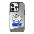 Running on NADE | iPhone 14 Pro / Mirror Case MagSafe Compatible / Silver on Black | Image 1