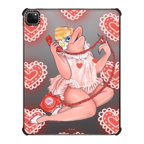 Vintage Cherry Pie | iPad Pro 12.9-inch (5th/6th gen) / iPad Impact Case / Black | Image 1
