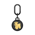 Creamy Puppy | AirTag 2 / AirTag Holder / Licorice | Image 1