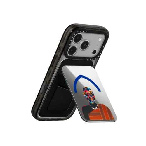 Profile | Snappy Cardholder Stand / Snappy Mirror Cardholder Stand MagSafe Compatible / Silver | Image 3