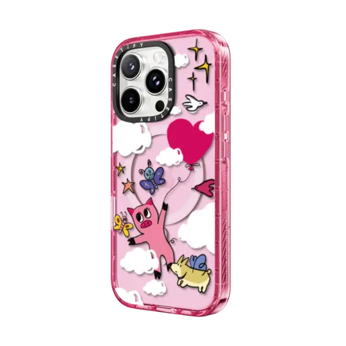 Take Me To The Moon | iPhone 16 Pro Max / Impact Case MagSafe Compatible / Pink Fizz | Image 2