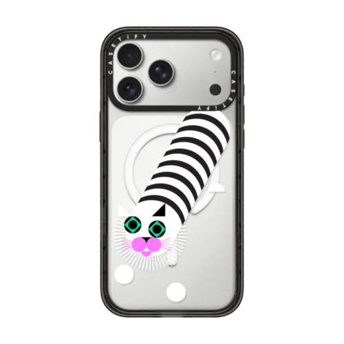 Simple Tiger - 02 | iPhone 17 Pro Max / Impact Case MagSafe Compatible / Black | Image 1