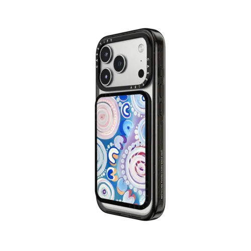 Yakeen 'Dream' by Merindah-Gunya | Snappy Cardholder Stand / Snappy Cardholder Stand MagSafe Compatible / Black | Image 2