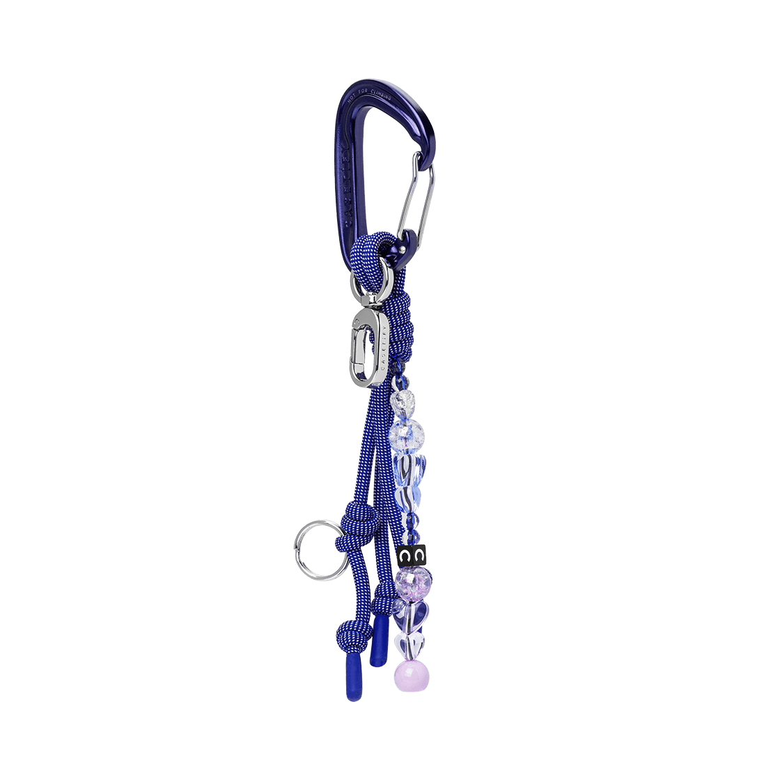 Ultra Bounce Carabiner Keychain - Indigo