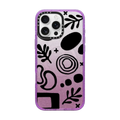 Mod Feels by INKED by Dani | iPhone 16 Pro Max / Impact Case MagSafe Compatible / Glitter Purple | Image 1
