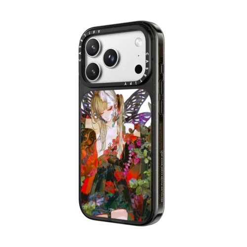 Silent Bloom | iPhone 18 Pro Max / Impact Case MagSafe Compatible - Glossy / Glossy Black | Image 2
