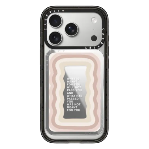 meant for you | Snappy Cardholder Stand / Snappy Mirror Cardholder Stand MagSafe Compatible / Silver | Image 1