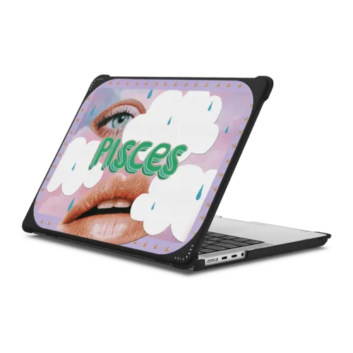 Pisces | MacBook Pro 14-inch (M1 - M5) / MacBook Bounce Case / Black | Image 1
