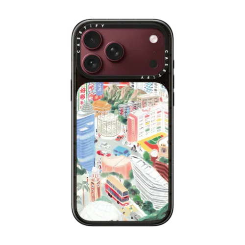 Kowloon | iPhone 18 Pro Max / Impact Case MagSafe Compatible - Glossy / Glossy Black | Image 1