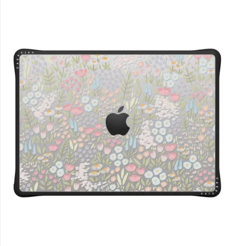 Eleanor by Ivory Paper Co | MacBook Pro 14-inch (M1 - M5) / MacBook Impact Case / Black | Image 2