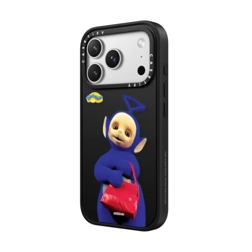 Teletubbies Tinky Winky Case | iPhone 17 Pro Max / Impact Case MagSafe Compatible / Matte Black | Image 2