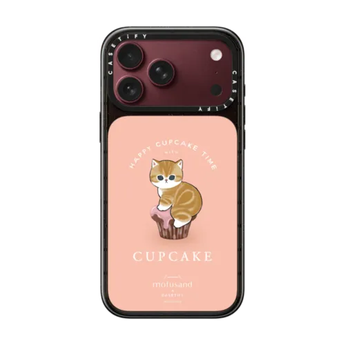 Custom Menu - Happy Cupcake Time | iPhone 18 Pro Max / Impact Case MagSafe Compatible - Glossy / Glossy Black | Image 1