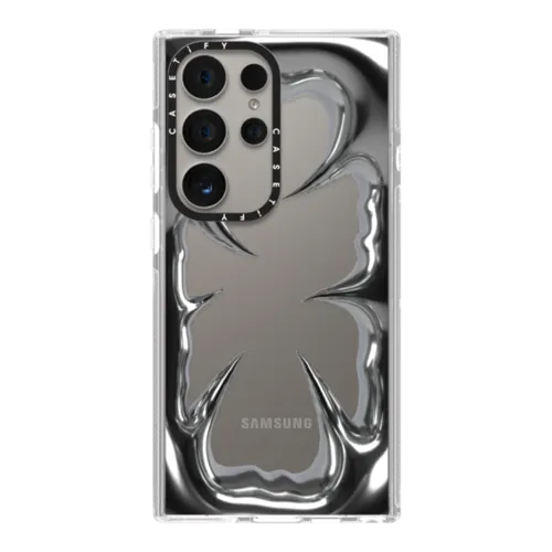 Metal Crush Frame | Galaxy S24 Ultra / Impact Clear Case / Clear | Image 1