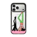 Yoga & Dog | iPhone 17 Pro Max / Impact Case MagSafe Compatible / Black | Image 1