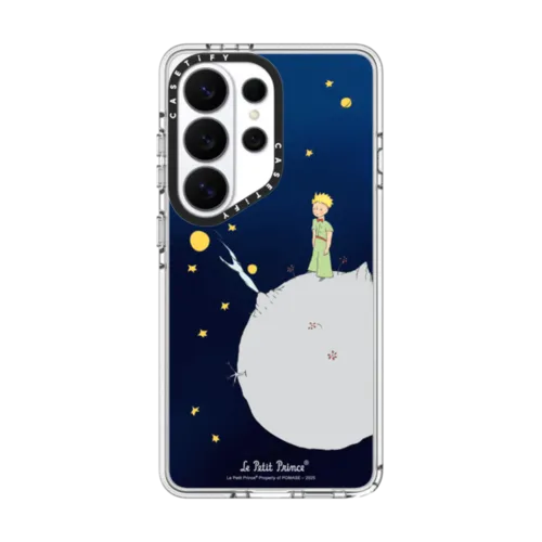 Le Petit Prince Classic Book Cover Case | Galaxy S26 Ultra / Impact Clear Magnetic Case / Clear | Image 1