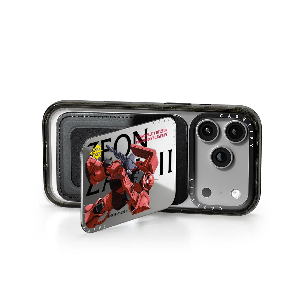 MS-06S Char's Zaku II Snappy Cardholder Stand