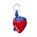 Puffy Strawberry Bag Charm - Strawberry Red | Image 1