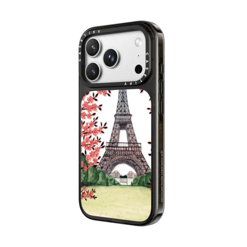 Paris by Papio Press | iPhone 18 Pro / Impact Case MagSafe Compatible - Glossy / Glossy Black | Image 2