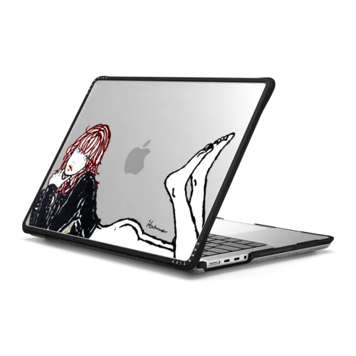 itabamoe original | MacBook Pro 14-inch (M1 - M5) / MacBook Impact Case / Black | Image 1