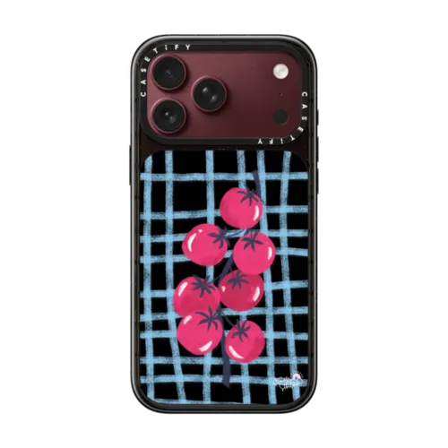 Tomatoes | iPhone 18 Pro Max / Impact Case MagSafe Compatible - Glossy / Glossy Black | Image 1