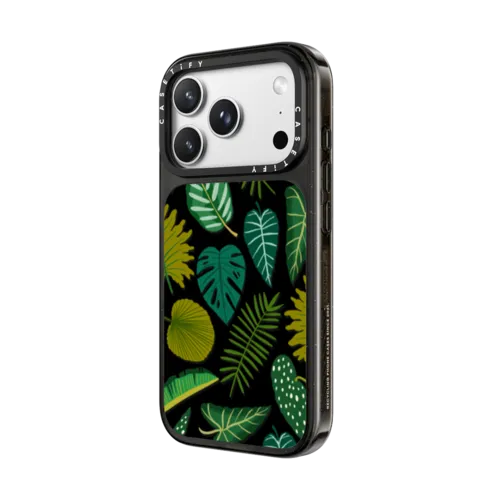 LEAVES | iPhone 18 Pro Max / Impact Case MagSafe Compatible - Glossy / Glossy Black | Image 2