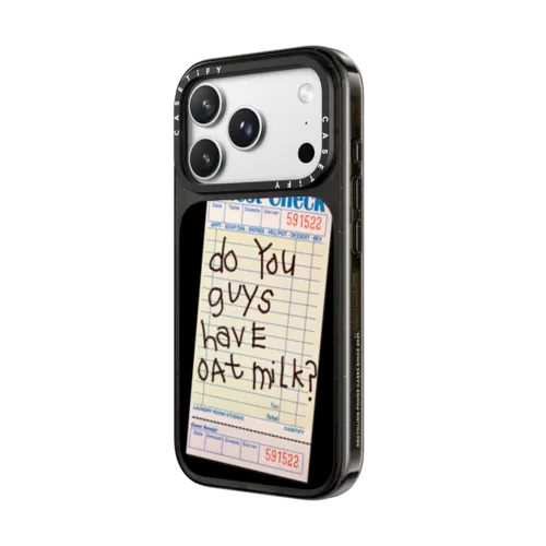 The Other Oat Milk Case | iPhone 18 Pro Max / Impact Case MagSafe Compatible - Glossy / Glossy Black | Image 2