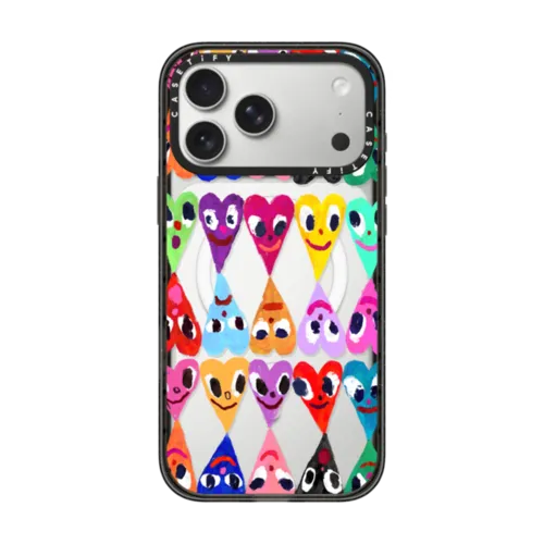 Heart 2 heart | iPhone 17 Pro Max / Impact Case MagSafe Compatible / Black | Image 1