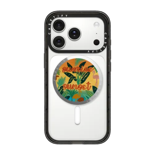 Sunrise Sunset | Snappy Grip Stand / Snappy Mirror Grip Stand MagSafe Compatible / Silver | Image 1