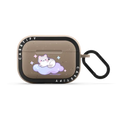 Cloud Cat Earbuds Case | AirPods Pro 2 / Earbuds Bounce Case / Matte Taupe | Image 1