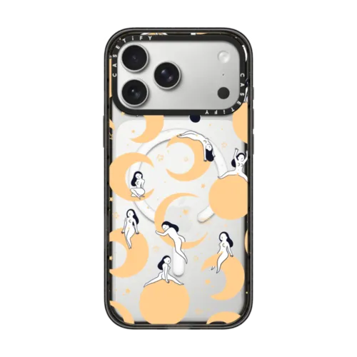 The Moon | iPhone 17 Pro Max / Impact Case MagSafe Compatible / Black | Image 1