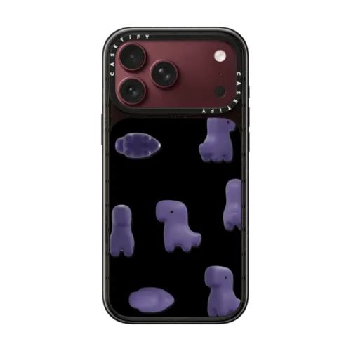 DUDU Euphoria-giving Carnivorous Dinosaur | iPhone 18 Pro Max / Impact Case MagSafe Compatible - Glossy / Glossy Black | Image 1