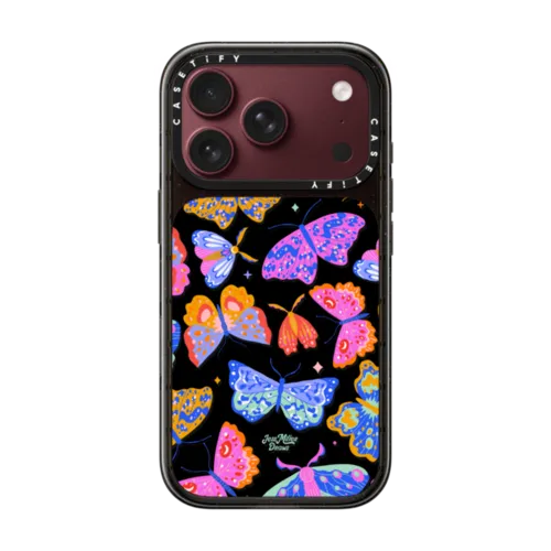 Mystic Moth | iPhone 18 Pro / Impact Case MagSafe Compatible - Glossy / Glossy Black | Image 1