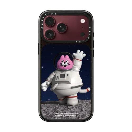 ASTRONAUT PINGO | iPhone 18 Pro Max / Impact Case MagSafe Compatible - Glossy / Glossy Black | Image 1