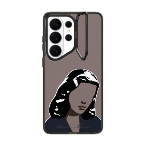 Woman | Galaxy S26 Ultra / Impact Ring Stand Magnetic Case / Black | Image 1