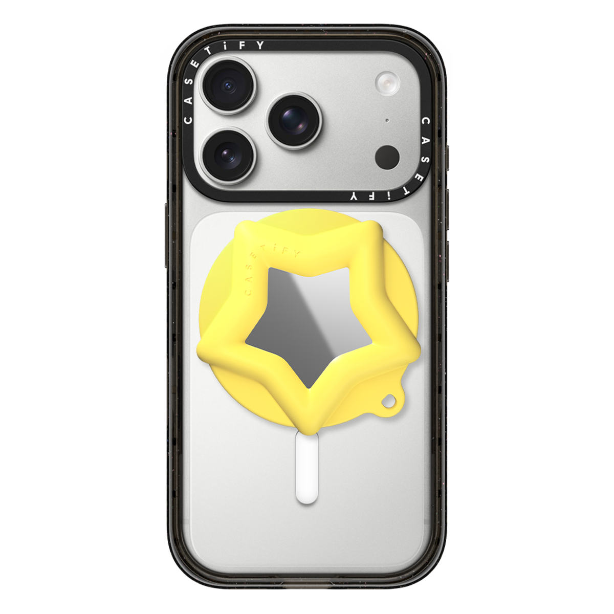 Snappy Candy Mirror Grip Stand - Yellow | Image 1