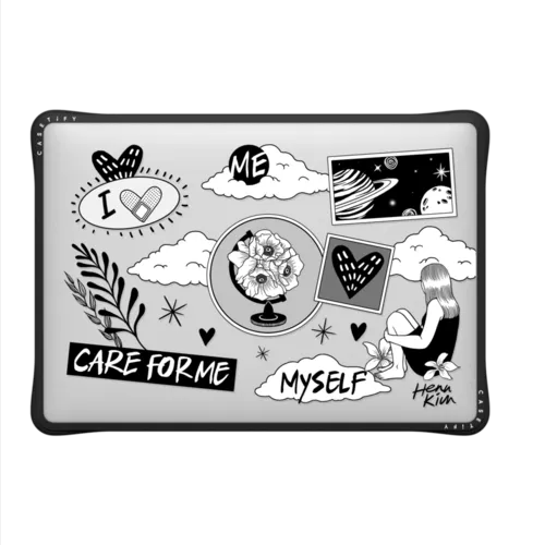 Self Care | MacBook Air 13-inch (M1 / Intel) / MacBook Impact Case / Black | Image 2