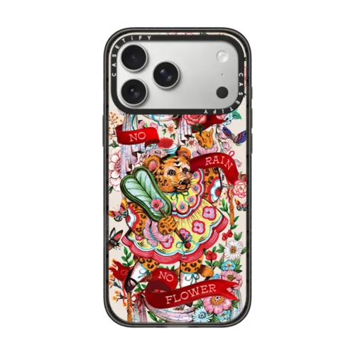 No rain, No flower by Phannapast | iPhone 17 Pro Max / Impact Case MagSafe Compatible / Black | Image 1