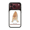 Scary cat | iPhone 18 Pro Max / Impact Case MagSafe Compatible - Glossy / Glossy Black | Image 1