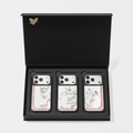 [PRE-ORDER] Miss Sohee Mother of Pearl Silver Mirror Case Box Set - Pink - iPhone 17 Pro Max | Image 1