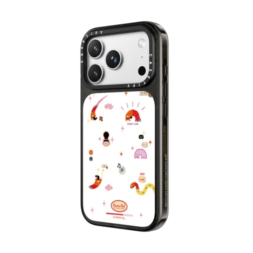 Playtopia Phone Case | iPhone 18 Pro / Impact Case MagSafe Compatible - Glossy / Glossy Black | Image 2
