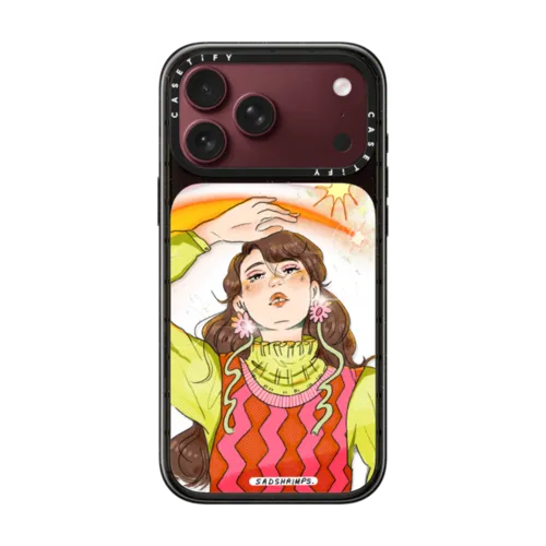 Shooting Stars by SADSHRIMPS | iPhone 18 Pro Max / Impact Case MagSafe Compatible - Glossy / Glossy Black | Image 1