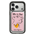 Who the Baer (Pink) | Snappy Cardholder Stand / Snappy Mirror Cardholder Stand MagSafe Compatible / Silver | Image 1