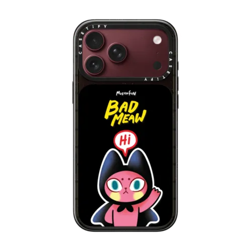 Say Hi! | iPhone 18 Pro Max / Impact Case MagSafe Compatible - Glossy / Glossy Black | Image 1