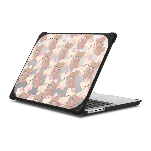 Vanilla&Cocoa | MacBook Pro 14-inch (M1 - M5) / MacBook Bounce Case / Black | Image 1