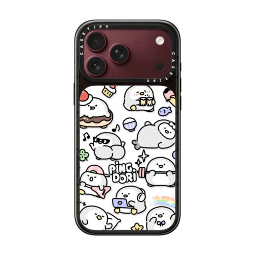 pingdori mix | iPhone 18 Pro Max / Impact Case MagSafe Compatible - Glossy / Glossy Black | Image 1