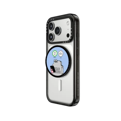 Low Brain Alert | Snappy Grip Stand / Snappy Grip Stand MagSafe Compatible / Black | Image 2