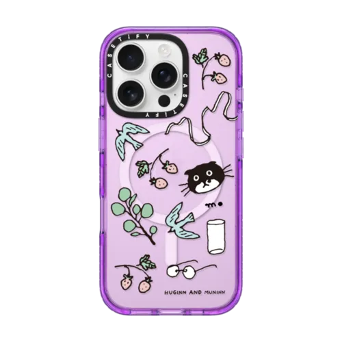 small things | iPhone 16 Pro / Impact Case MagSafe Compatible / Purple | Image 1