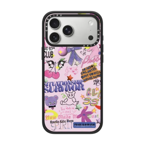 CUTIE DUMP - GELBOYS | iPhone 17 Pro Max / Impact Case MagSafe Compatible / Matte Black | Image 1